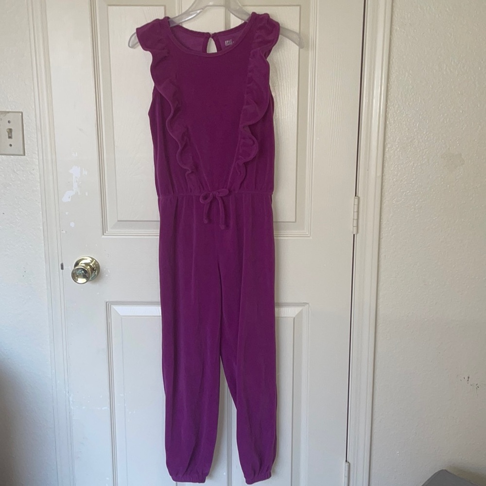 Girl’s size L fleece jumpsuit